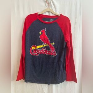 St Louis Cardinals boys long sleeve t-shirt size M (8)